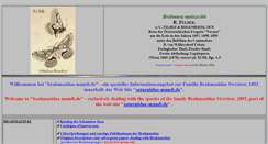 Desktop Screenshot of brahmaeidae-mundi.de